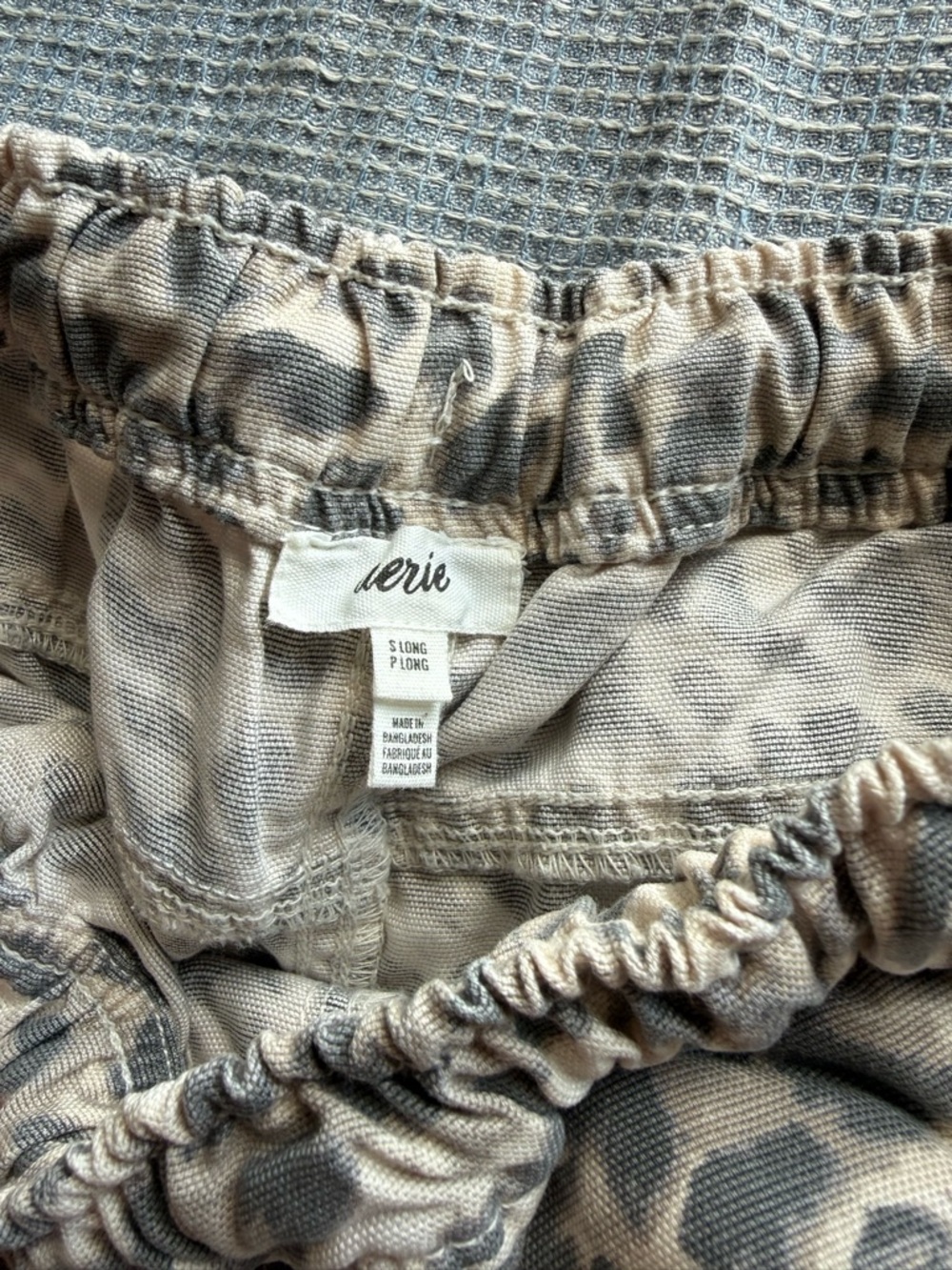 aerie Leopard-Print pants - Picture 2 of 4